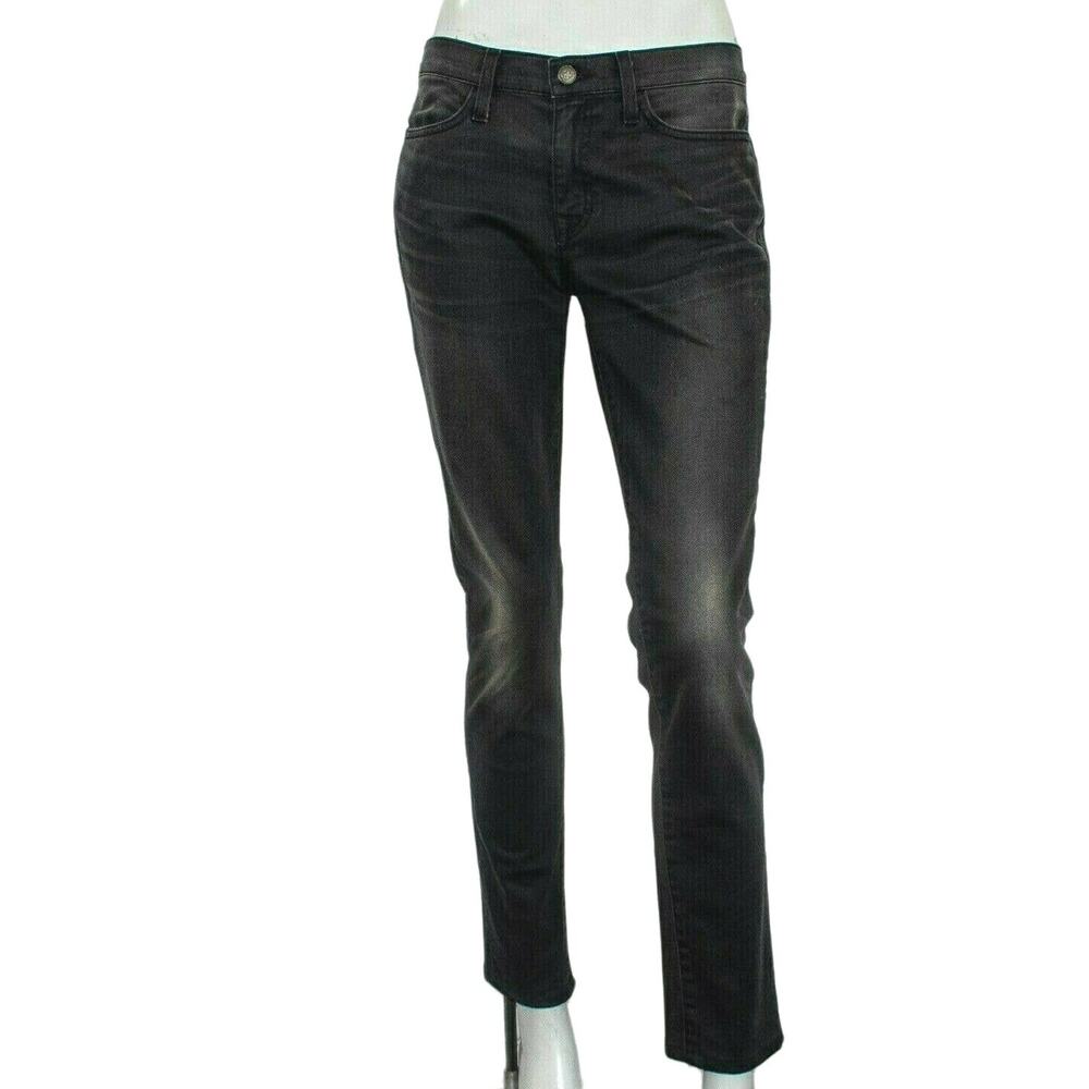 Imogene + Willie $265 Lucy Skinny Jeans Black Wash Size 28